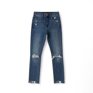 ABERCROMBIE & FITCH Distressed skinny jeans -2R